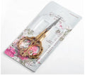 Gold/Silver Retro Nail Art Scissors Professional Stainless Steell Cuticle Precision Scissors for Manicure Scissors