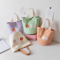 Eco-Friendly Recycled Reusable Grocery Shopping Tote Bag Custom Logo Printed Bulk Polyester Cotton Canvas Plain Style