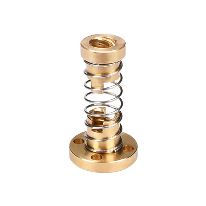 T8 Anti Backlash Spring Loaded Nut Elimination Gap Nut for Acme Threaded Rod Lead Screws DIY CNC 3D Printer Parts