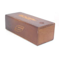Novelty design glass case bamboo wood sunglasses package for sun glasses storage box