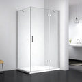 Exceed 2026 Hinged Easy Shower Enclosure One Side Folding Shower Enclosure