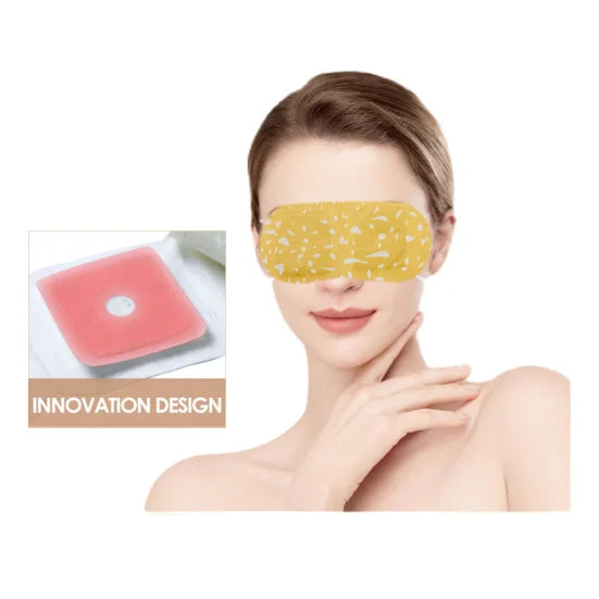 Health Care Products Lavender Sleeping Hot Eye Pads Warming Self Heating Disposable Steam Eyemask