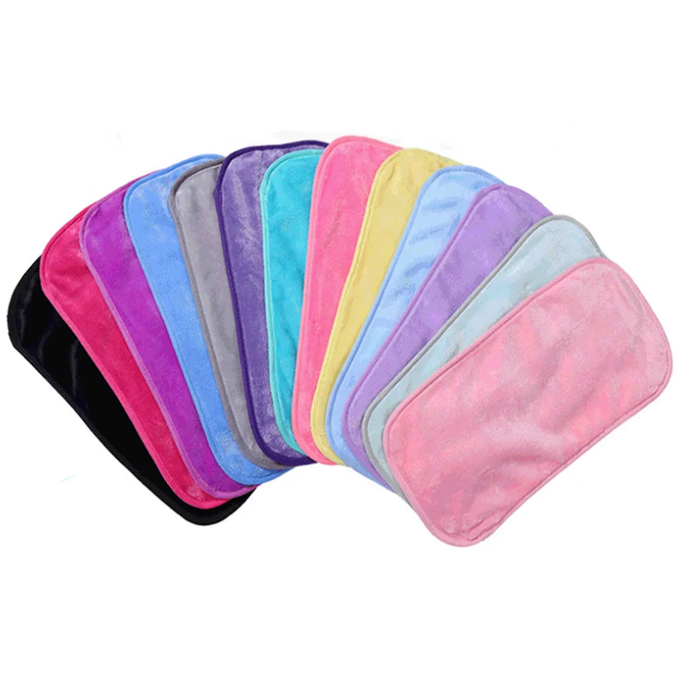 Makeup Remover Cloth Clean Towel Reusable Facial Cleansing Towel - Chemical Free Remove Makeup Instantly with Just Water