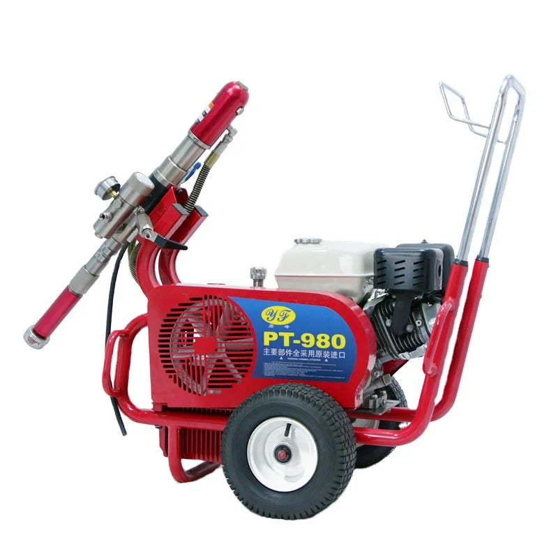 Yanfeng PT 980 HD Petrol Hydraulic Airless Paint Sprayer Range with for 270cc Engine 13 LPM 3300-3500psi
