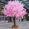 E-L231 Indoor Window Decoration Large Cherry Blossom Plants Trees Flower Artificial Cherry Blossom Tree