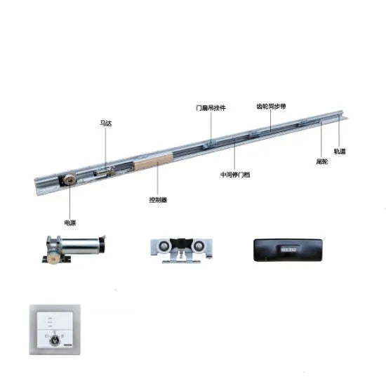 Self-cleaning ECdriver 80 Glass Sliding System Automatic Door