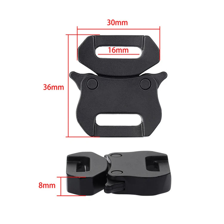 5/8Inch Custom Small Quick Release Buckle for Apparel  Mini Strap Buckle for Clothing Apparel Small Adjustable Metal Clips 16mm