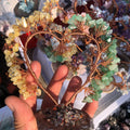 Wholesales Quartz Gravels Tree Healing Stones Hand Made Big Lucky Crystal Tree for Christmas Decorations