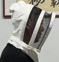 High Quality White /apricot Yellow Anti Bee Hat Space Hat Folding Hat