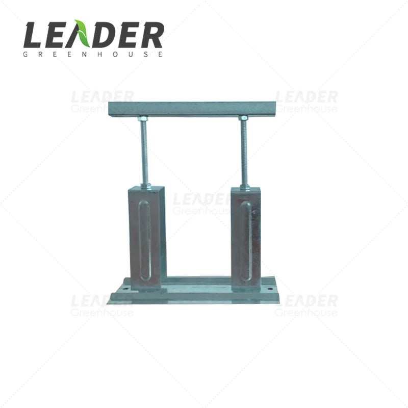 Agricultural Multi-span Greenhouse Parts Galvanized Zinc Layer 80g/275g Rail Support for Tomato Picking