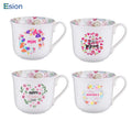 Wholesale Large Capacity Decals Mothers Day Coffee Mug Gifts Best Mom Ever Ceramic Birthday Presents Mug for Mothers