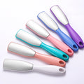 Best Price Wholesale Foot Care Long Handle Remover Callus Dead Skin Rasp Stainless Steel Foot File Pedicure Sandpaper Customized