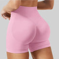 Women High Waist Seamless Hip Lift Fitness Tight Running Leggings Pants Yoga Shorts