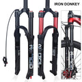 IRONDONKEY MTB Mountain Bike Fork Suspension Air 26/27.5/29er Inch Fork Bike Accessories A-Pillar Shoulder Control