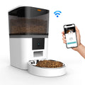 6L Smart Automatic Pet Feeder Food Dispenser for Cats & Dogs WiFi Camera Cat Feeder