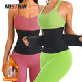 Waist Trainer Corsets With Steel Bone Sweat Belt Sauna Suit for Fitness Body Shaper