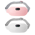 Women Girls Rechargeable Heating Vibrating Pads for Menstrual Period Relax Massager Cramps Menstrual Heating Pad Belt Massager
