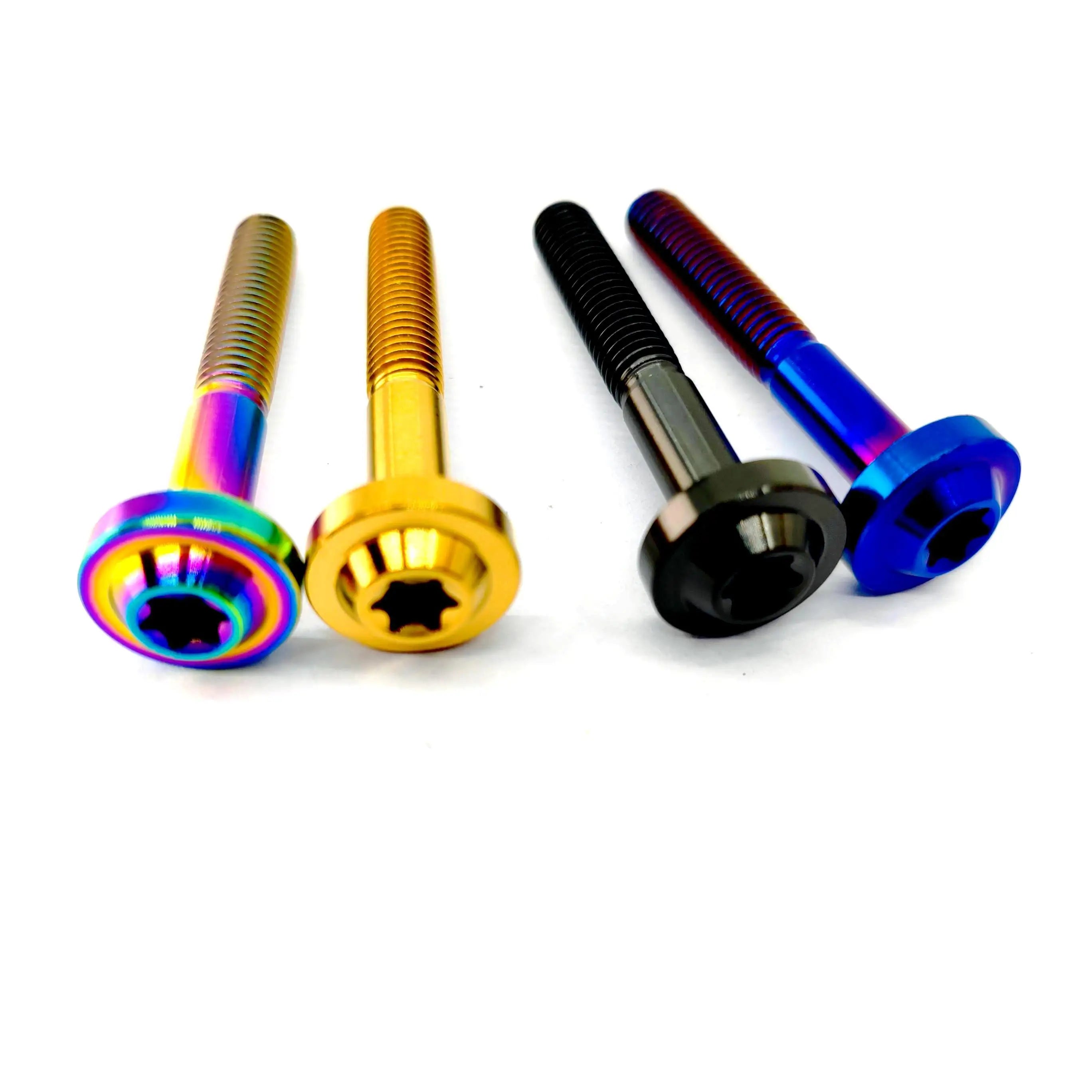 Gr.5 Titanium Bolt Titanium Screw Titanium Fasteners Different Types for Racing TORX ALLEN HEX at Good Price