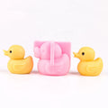 3D Easter Duck Cute Tiny Rubber Silicone Chocolate Mold Easter Duckie Mould for Candle Fondant Cake