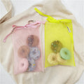 Chuanghua Custom Luxury Sheer Party Gift Poly Organza Storage Pouch Cute Travel Bag with Envelope Drawstring and Logo Label