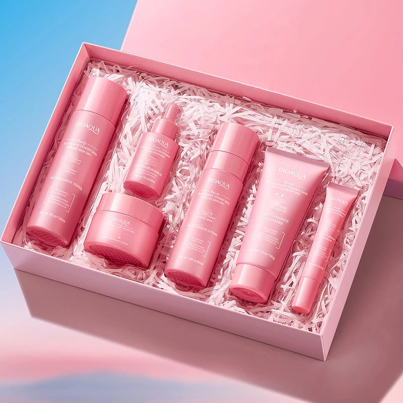 Custom Printed Eco-Friendly Rigid Cosmetic Packaging Boxes Sponge Magnetic Closure Handle for Skincare Serum-Factory Wholesale
