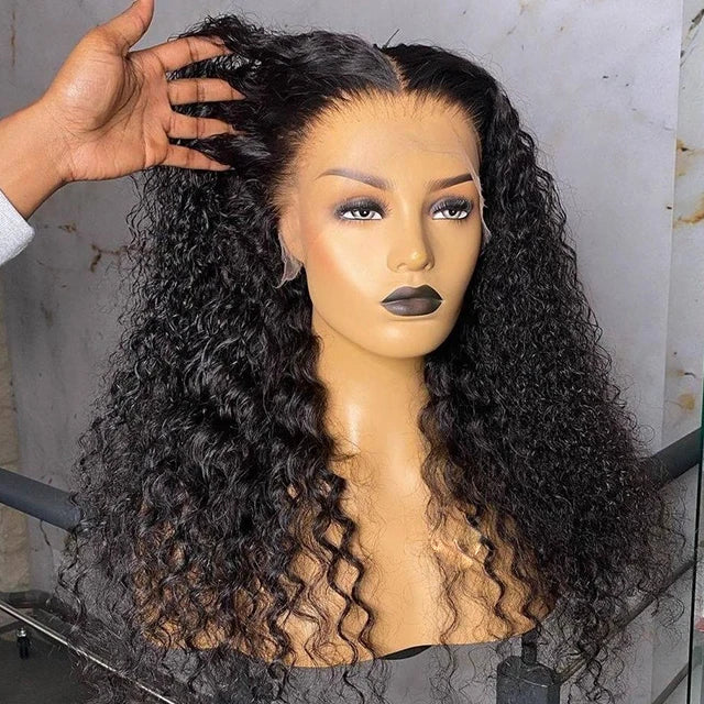 Cheap Kinky Curly Human Hair Lace Front Wigs Hd Full Lace Human Hair Wigs for Black Women Raw Indian Hair Hd Lace Frontal Wigs
