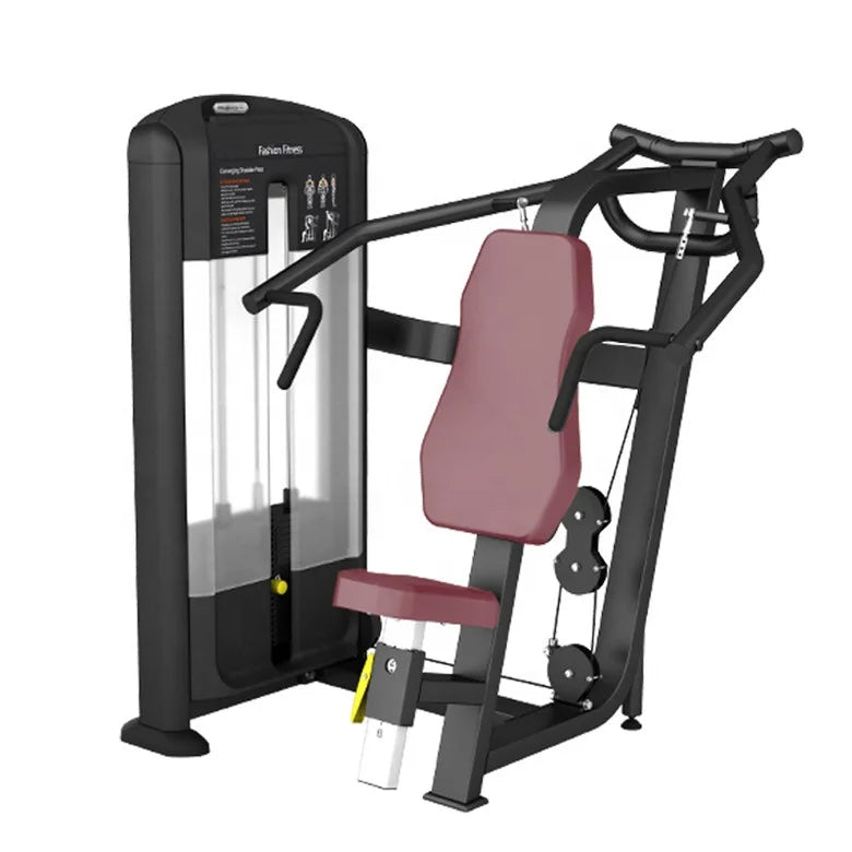 Bodybuilding Gym Fitness Equipment Shoulder Press Pin Load Selection Machines Chest Shoulder Press Machine for Bodybuilding