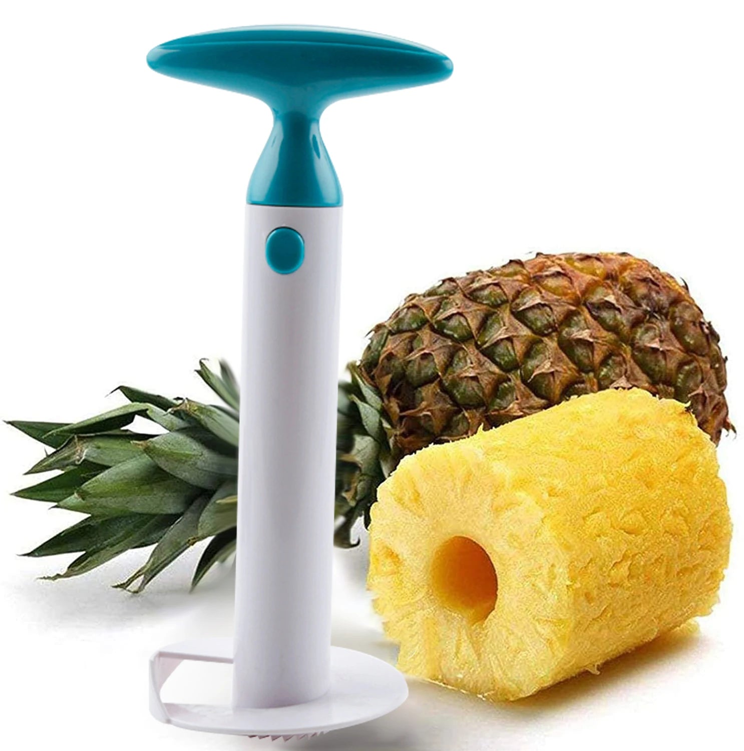 Pineapple Corer and Slicer Tool Upgraded Pineapple Cutter Stainless Steel Pineapples Peeler Fruit Slicer