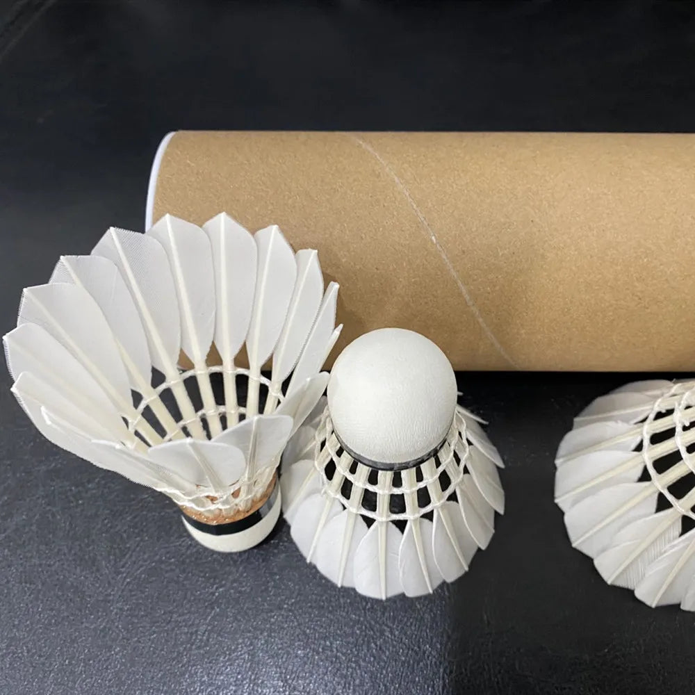 Aeroplane Goose Feather Badminton Shuttlecock in Good Quality