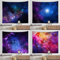 Galaxy Bohemian Art Tapestry with Portrait Pattern Eco-Friendly Polyester Wall Hanging for Bedroom & Living Room Decoration