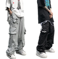 Custom OEM Manufacturer Cargo Pockets Mens Clothing Mens  Roomy Fit Cargo Pants Jeans Pants Nylon Cargo Pants for Men