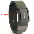 In-stock Wholesale TUSHI Men's Outdoor Training Tactical Belt Hard Nylon with Alloy Buckle Webbing 120cm Customizable Factory