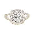 Vintage Style S925 Sterling Silver With Gold Plated Tonglin Wedding Rings TL-457  for Woman