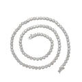 BC161 3MM Wide Tennis Chain Necklace Men and Women Fashion Jewelry Party Gift