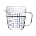 High Quality Measuring Cup Temperature-resistant Thickened Glass Measuring Cup Microwaveable MegaBDM