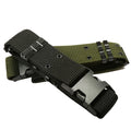 Men's Fabric Belt Outdoor Security Duty Tactical Belt Quick Release Auto Buckle Belt Hunting Hiking Sports Waistbelt