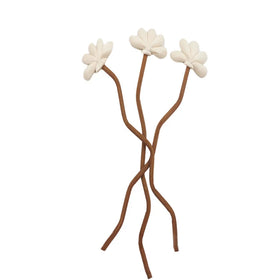 Distinctive Five Fingers Shape Ricepaper Diffusion Fragrance Flower Stick with Flower