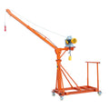 Hot Selling 220v Household Portable Mini Crane 500kg Lifting Crane for Construction