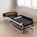 CHINA POP RELAX New Style Infrared Heating Electric Thermal Therapy Chiropractic Rolling Massage Table Jade Stone Spine Care Bed