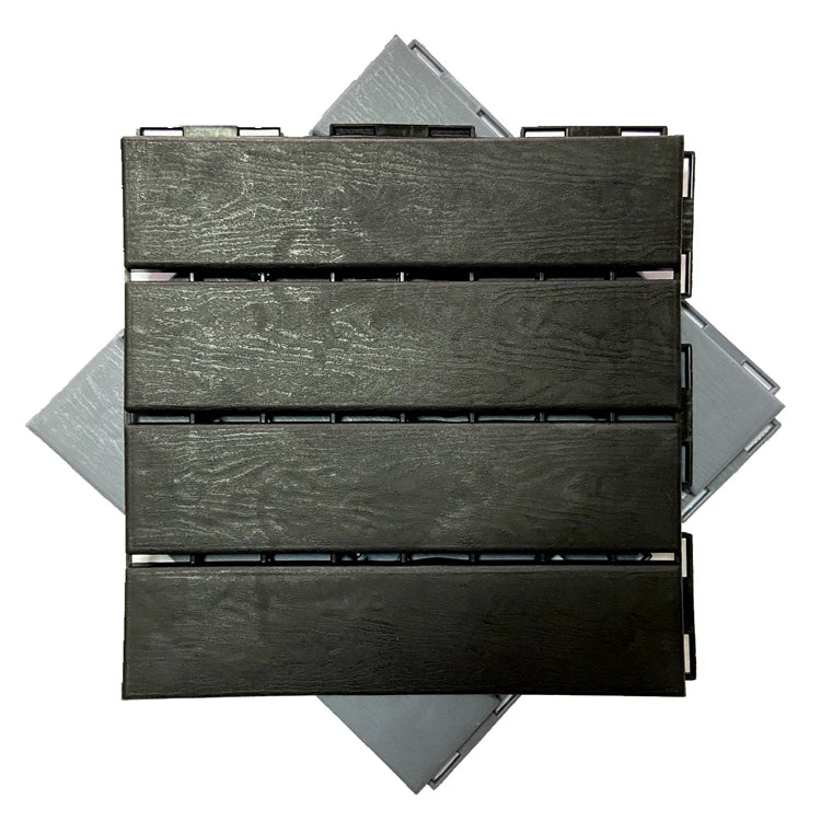 Patio Deck Tiles Waterproof Outdoor Flooring Tiles for Porch Poolside Balcony Backyard