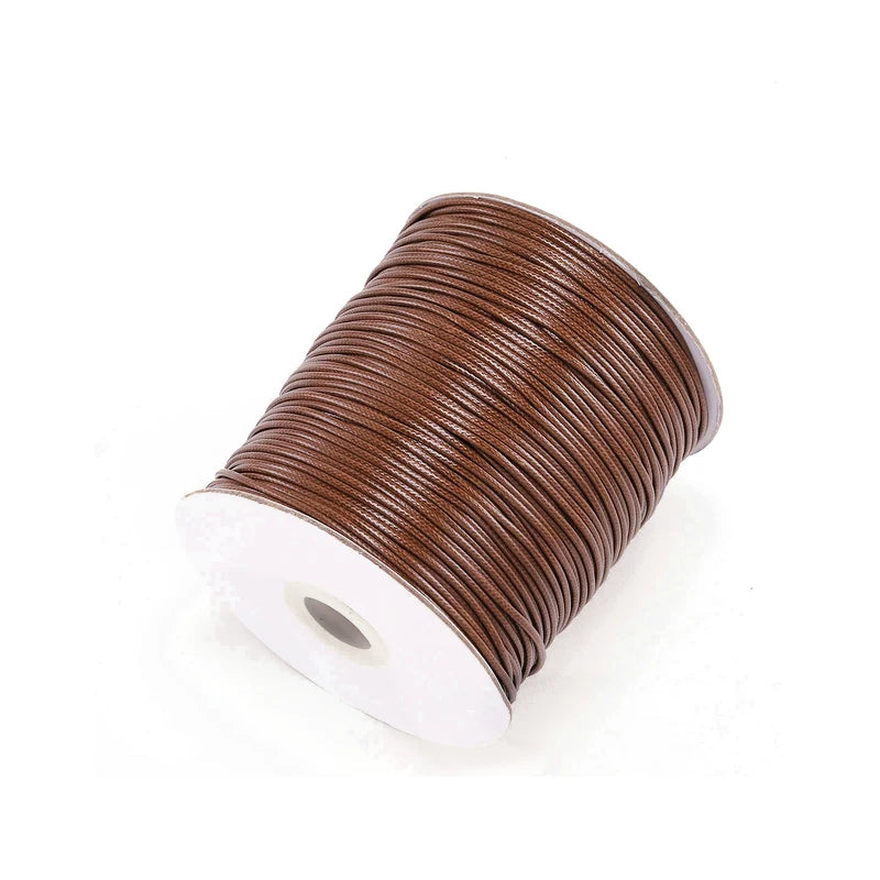 Adjustable Leather Feel Waterproof Colorful 4mm Diameter in Stock Waxed Draw Cord for Garments Bags Shoes and Home Textile