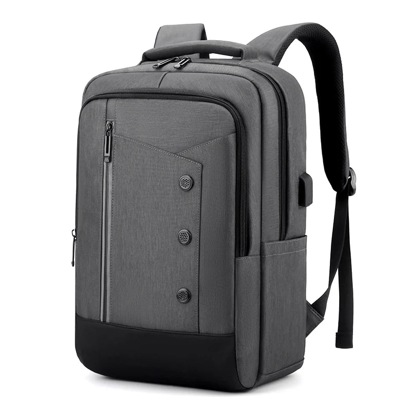 Travel Durable Office Daily Computer Large Capacity Waterproof Business Laptop Bags Backpack with Polyester Lining Unisex