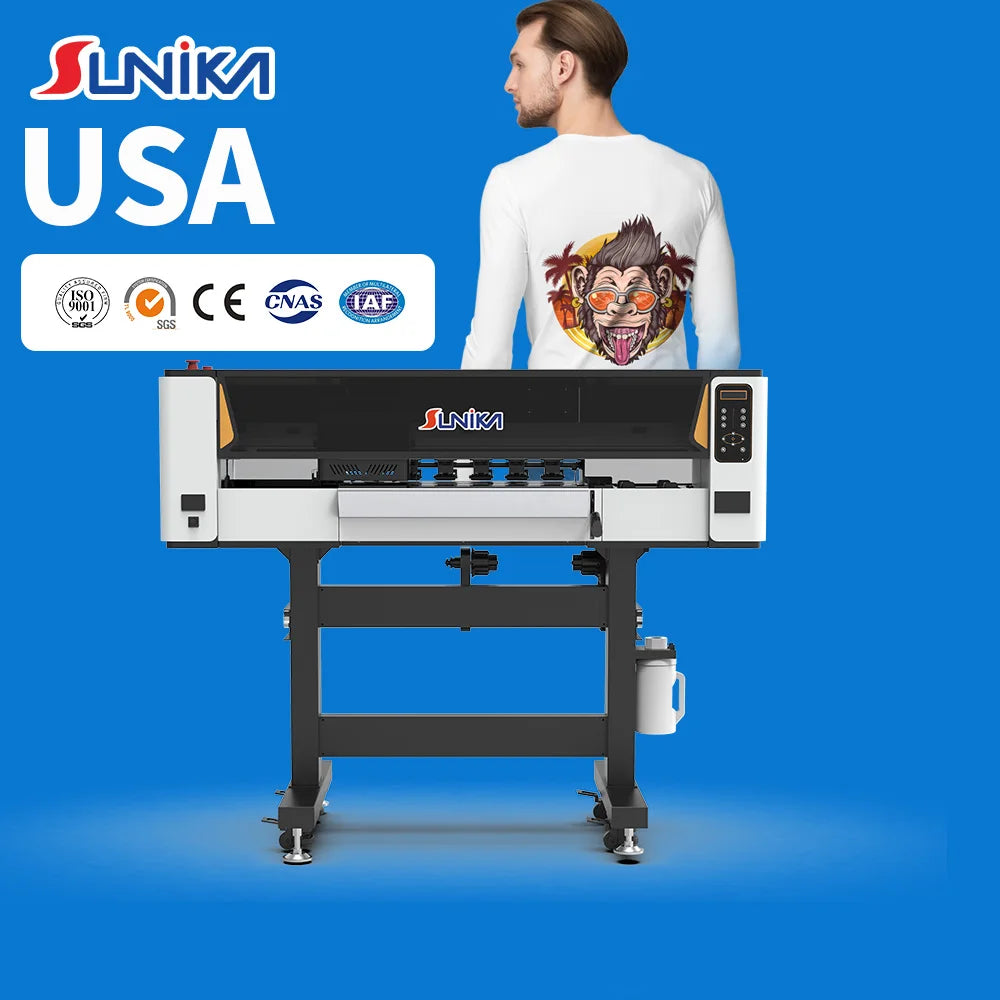 Sunika 60cm 24 Inch DTF Printer - A1 with I3200 Heads  Shaker for T-Shirt Garment Printing
