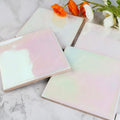 150x150mm Glossy Glazed Porcelain Square Gradient Iridescent Wall Tiles for Kitchen Bath Room Backsplash Wall Cladding