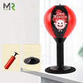 MR New Style Mini Boxing Equipment Little Monster Suction Cup Vent Ball Stress Buster Desk Punching Bag Child PU+ABS 800g