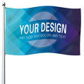 Wholesale Custom Digital Printing Polyester 3x5 Ft 2026 Manufacturer Wholesale Flag with Custom Logo for Merchandise