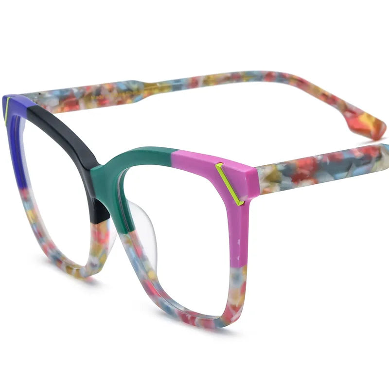 Acetate Optical Frames Manufacturers Cat Eye Mens Glasses Ladies Optical Acetate Spectacle