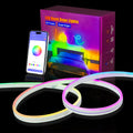 Flexible Led Tape Smart Rgb Type-C 10M 24v WS2811Rgbic Outdoor Waterproof 2835 Cob Led Neon Strip Light suit