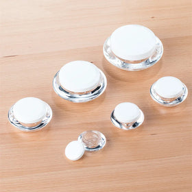3g 7g 10g 15g 30g 50g High Grade Plastic Round UFO Shape Luxury Cosmetics Eye Facial Cream Empty Acrylic Jar