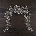 Miallo Hot Selling Handmade Rhinestone Long Hair Vine Headband Luxulry Tiaras Headpiece Bridal Wedding Hair Accessories